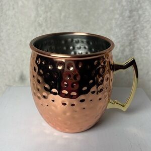 Moscow Mule Mugs Set of 4, 16 oz Hammered Copper Cups new in box